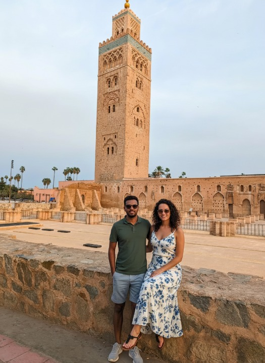 Villa des Orangers outdoor dining, Morocco